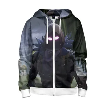 

Children's sweatshirt 3D with zipper Fortnite