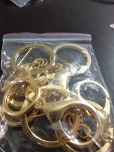 5 unids/lote 30mm llavero largo 70mm Popular clásico 11 colores plateado langosta cierre llavero gancho cadena Fabricación de joyería para llavero