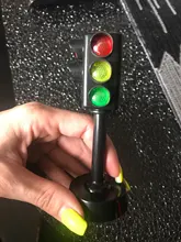 Miniseñal de tráfico con sonido LED para niños y niñas, bloques de luz de carretera con sonido LED, rompecabezas educativo de seguridad para niños, juguetes de tráfico, regalos