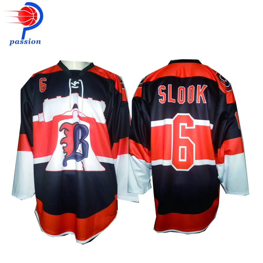 MOQ 5pcs 35 Each Custom Teamwear Ice Hockey Jerseys for Training with