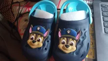 Zapatos de playa de la patrulla canina para niños, sandalias antideslizantes, zapatos de cueva de agua de dibujos animados para niños y niñas, zapatillas para bebés
