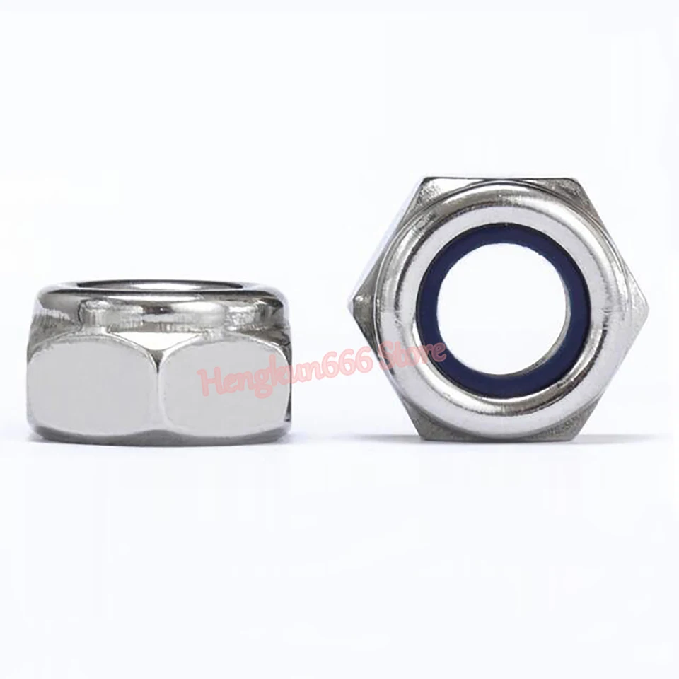 Dadi Autobloccanti M12 INOX A4/80 - Set 5 Pezzi, Con Anello Nylon, Premium Per Fissaggi - Foto 3