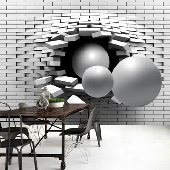 

Wall mural-Another Brick In The Wall - 400x280 cm