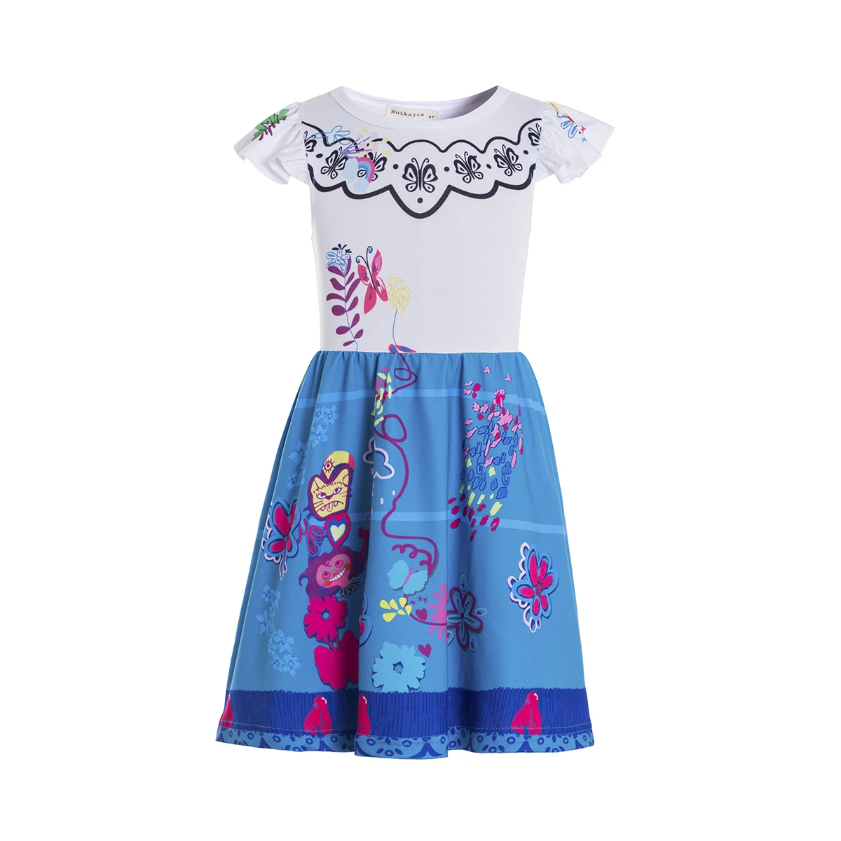Ncanto Ispirato Abito Da N1 Ella Festa Di Compleanno Dress Up Abito Cosplay Di Halloween Encanto Abito Da N1 Ela Encanto Costume Mirabile