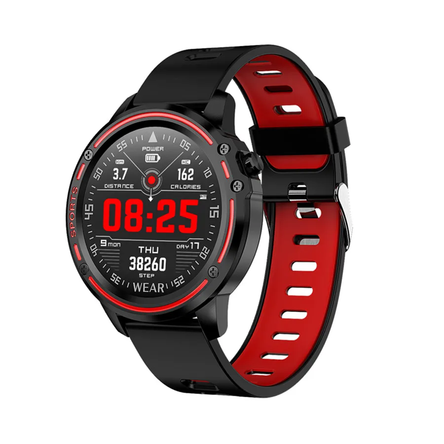 

Accalia L8 Sport Smart Watch man Full Screen Touch ECG Heart rate Blood pressure monitor IP68 waterproof Fitness Tracker man