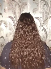 WIGSIN-extensiones de cabello sintético Afro rizado de 22 pulgadas, coleta con cordón, accesorios para mujer, color negro y marrón Natural