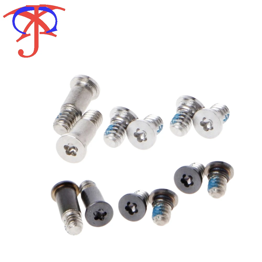 New Silver Space Grey Bottom Case Screw Screws set For Macbook Pro Retina Touch Bar 13&quot 15&quot A1706 A1707 A1708 A1989 A1990 |