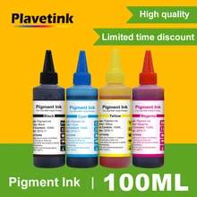 Plavetink 400 мл пигментные чернила для заправки универсальные для струйных принтеров Epson для Canon для принтера Brother 4 цвета BK C M Y
