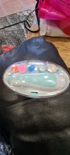 Manicure-Set Nail-Clipper Baby-Care-Kit Baby-Blue-Powder Electric Newborns 6-Piece