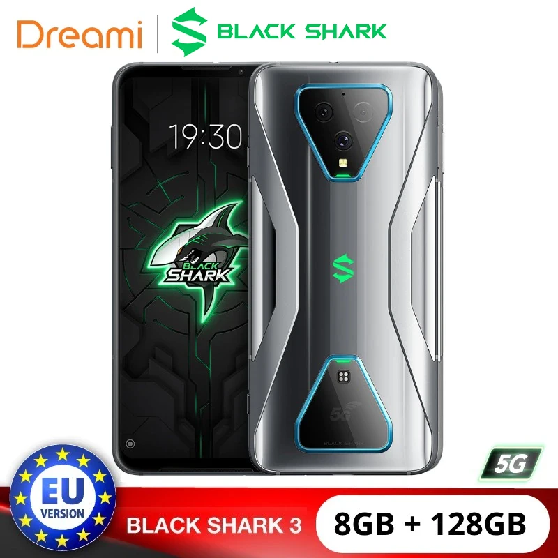 Black Shark 3 teléfono móvil para videojuegos, 128GB ROM de 5G, 8GB de ...