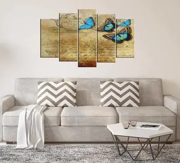 

Butterfly Themed 5 Piece Mdf Table