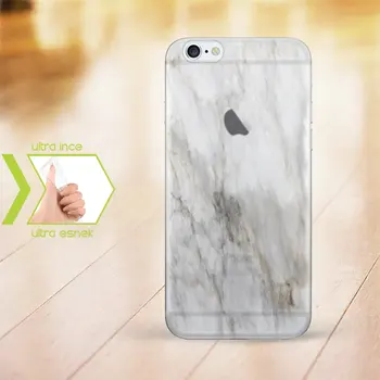 

Personalized iPhone 6-6 Plus Thin Transparent Silicone Phone Cover (Marble Temalı-2)