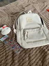 Fashion Backpack Rucksack Mochila Schoolbag Men Nylon Teenage-Girls Black Waterproof