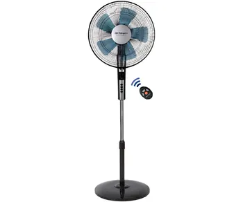 

ORBEGOZO SF0640 BLACK STAND FAN SILENT 65W POWER 2 SPEEDS TEMPORIDAZOR