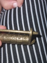 Jewelry-Box Padlock Combination NAIERDI Chinese Vintage Antique Bronze Keyed Zinc-Alloy