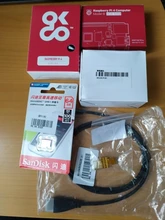 Heat-Sink Case Power-Adapter Raspberry Pi Pi 4b SD 4GB 4-Kit 4-Model Official 64/128GB