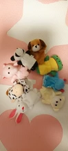 Toys Doll Plush-Toy Story-Props Finger-Puppets Animals Tell Baby Family Kids Gift 10pcs