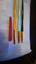 Juego de Herramientas de manicura, trazador de líneas de pintura, brochas de dibujo de flores, lápiz para dibujar pétalos, Gel UV para arte de uñas superior redondo de Metal, 3 uds.