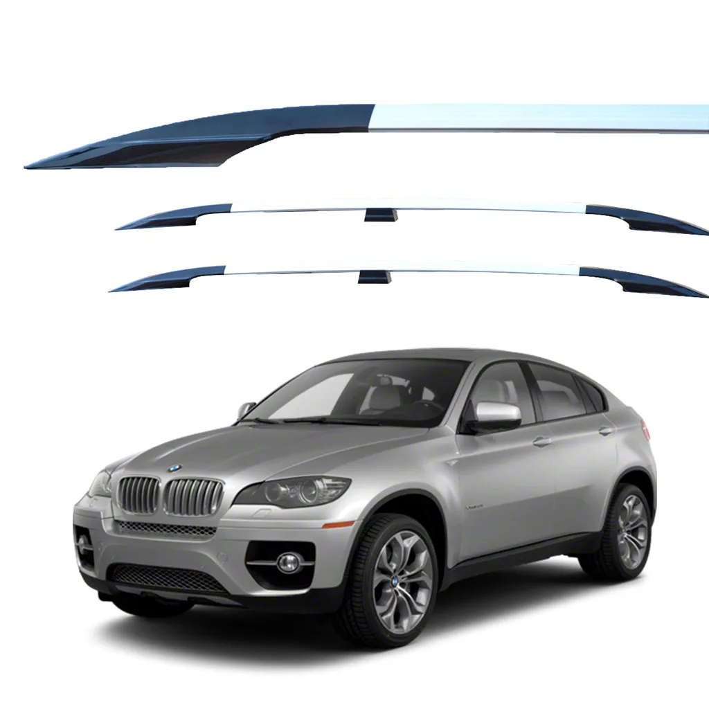Багажник на крышу для BMW X 6 08-15 + высококачественные рейлинги из алюминиевого