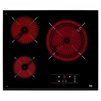 

Glass-Ceramic Hob Teka TZ6318 60 cm Black (3 Cooking areas)
