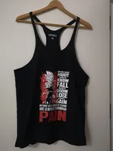 Camiseta sin mangas con estampado de Vegeta para hombre, camisa de entrenamiento para culturismo