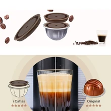 Plateau de capsules de café réutilisables, peut remplacer les capsules Nespresso Vertuo et VertuoLine et compatible avec les capsules originales