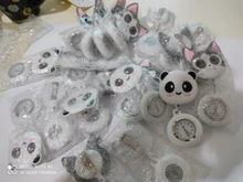 Encantadora enfermera mujeres hombres retráctil clip relojes de bolsillo animal penda fruta de fresa de dibujos animados regalo para hospital