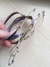 GO2BOHO 2020 Pulseras nuevas pulsera de cuerda trenzada para mujeres Vintage brazalete de la joyería de Boho, Pulseras de Mujer hecho a mano tejido de regalo