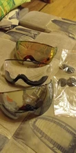 Goggle-Shield Snowboard Helmet Snow-Mask Ski LOCLE Integrated Anti-Fog for MS95 And MS99