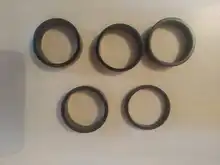 Aluminum-Alloy Fork-Washer-Cap Headset Stem-Spacer Road-Bike Cycling 4pcs 5/10/15/20mm