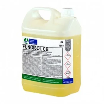 

FUNGISOL CB purpose cleaner-multi purpose sanitizer broad spectrum ready when use. 5 liter