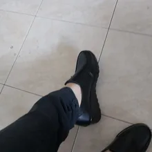 GKTINOO-zapatos de tacón alto de piel suave para mujer, cuñas, zapatos casuales individuales, para madres, primavera y otoño