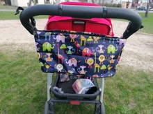 Organizador de cochecito de bebé, bolsa Universal con portavasos, cochecito de viaje, colgador de coche, bolsa para pañales, botella, accesorios para cochecito Yoya