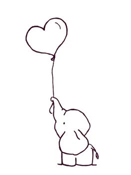 

Elephant-3 cm x 3 cm - Mini Square (Set of 2 pcs)