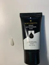 Nacido bastante Gel para la extensión purpurina transparente extensión Soak Off UV Gel Polish arte de uñas de acrílico constructor UV Gel diseño manicura