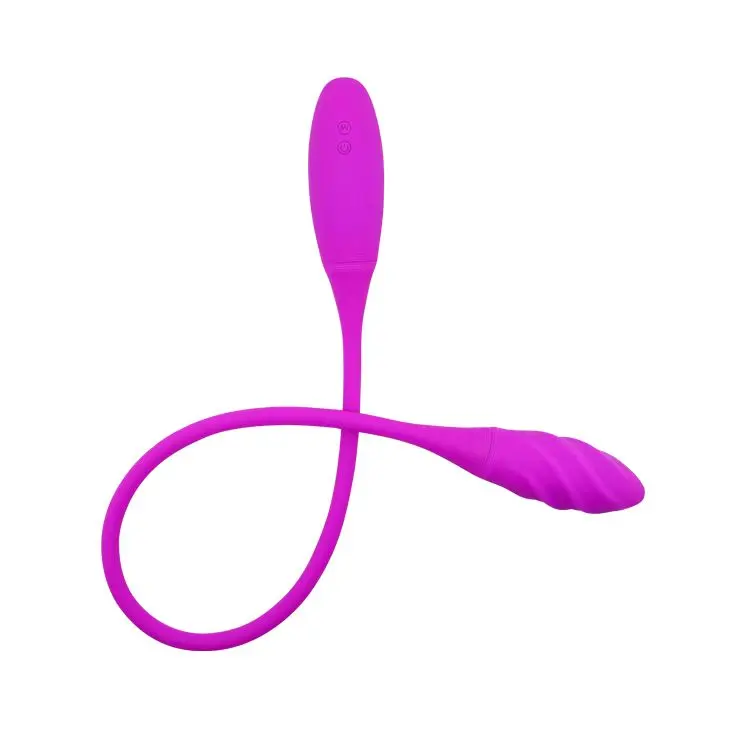 Двусторонний вибромассажер на гибком стержне Snaky Vibe - 60 см. |