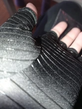 Guantes de compresión para artritis, 1 par, resistentes para el dolor articular, terapia con dedos abiertos, tratamiento de compresión
