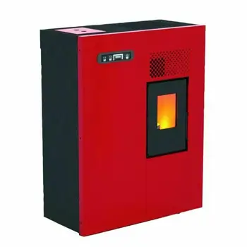 

Stove Camilla-pellet Stove 4.6 KW Red