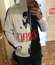 Scarface-Sudadera con capucha para hombre y mujer, prenda deportiva Unisex de gran tamaño con estampado 3D de películas, Tony Montana, estilo Harajuku