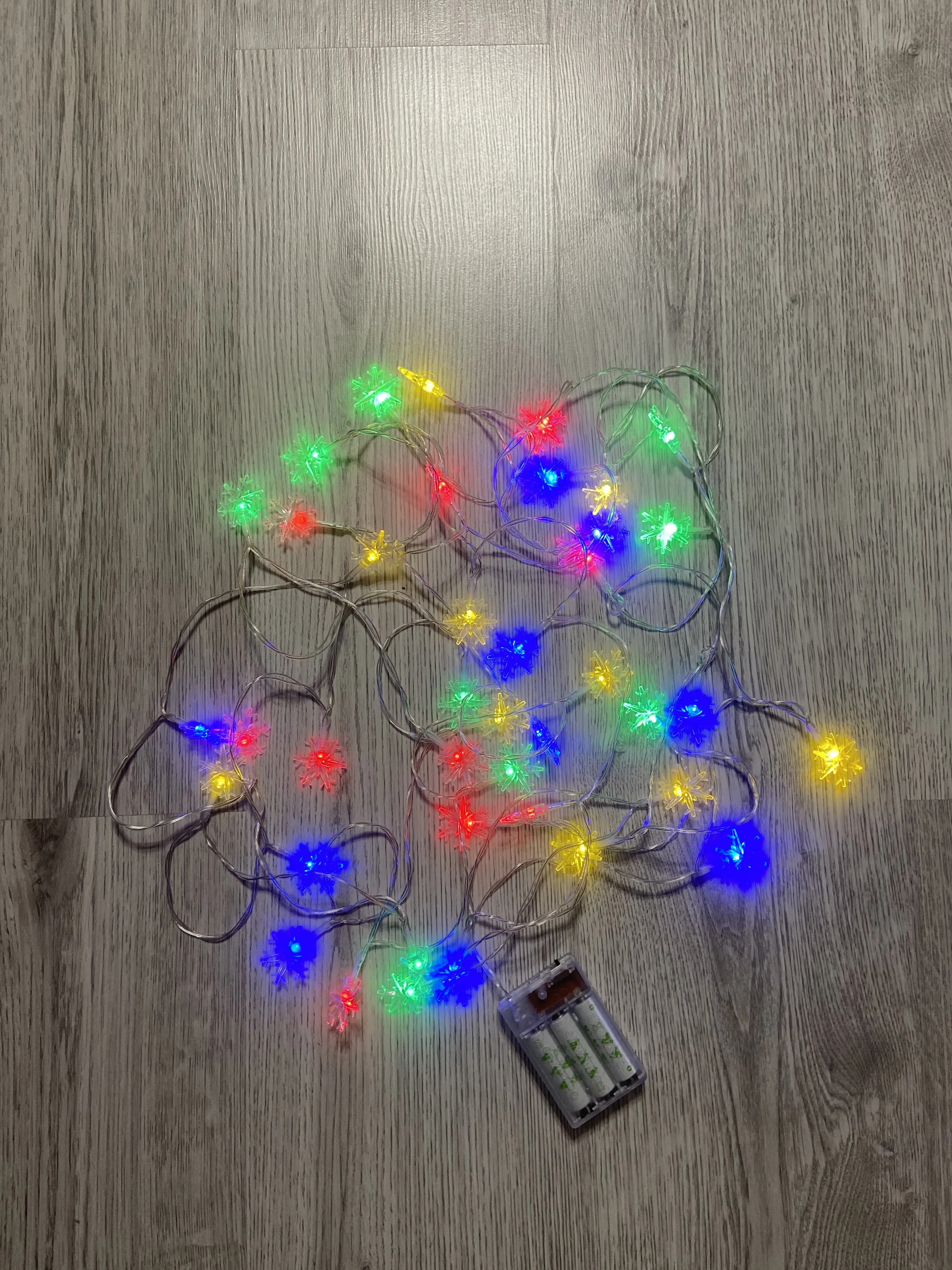 Рисунок 5 - Гирлянда снежинки на новый год