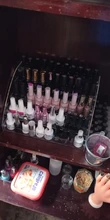 Organizador de exhibición de esmalte de uñas acrílico, 2-3-4-5-6-7 capas, manicura, cosméticos, soporte para presentación de joyería, caja de maquillaje de acrílico transparente
