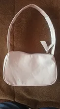 Bolso de piel sintética suave para mujer, bolsa de hombro pequeña de diseño a la moda, Color sólido Retro, Color púrpura