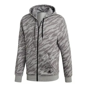 

Men’s Zipped Hoodie Adidas Ess Aop FZ Hry Grey (Size xs - us)