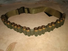 Cinturón Bandoliers para armas de caza, soporte de munición redondo de 26/55 pulgadas, 12GA, 8 unidades