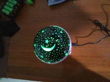 Lamp Children Star Projector Led-Night-Light Rotating-Starry Bedroom Nursery Moon