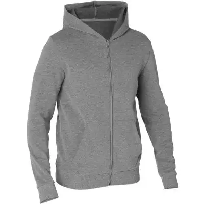 ТОЛСТОВКА МУЖСКАЯ С КАПЮШОНОМ DOMYOS. Decathlon - Цвет: Серый