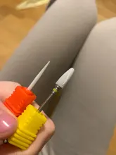 Dmoley-brocas de cerámica de tungsteno para uñas, accesorios de manicura y pedicura