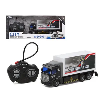 

Radio-controlled Truck Emergency Rescue Black