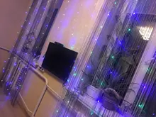 3M String LED Fairy Lights Garland Curtain Lamp USB Remote Control New Year Christmas