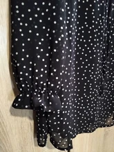 Kimono de talla grande para mujer, Blusa de gasa de lunares, ropa de manga larga, moda coreana, 2021